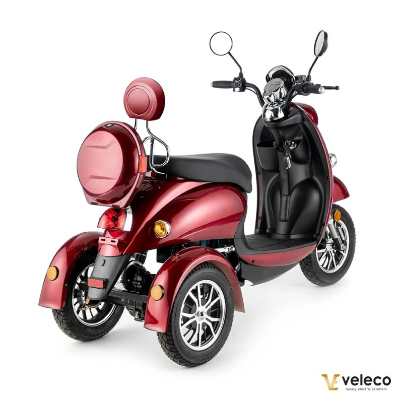 Veleco ZT63 : scooter de mobilité style rétro avec fonctionnalités modernes