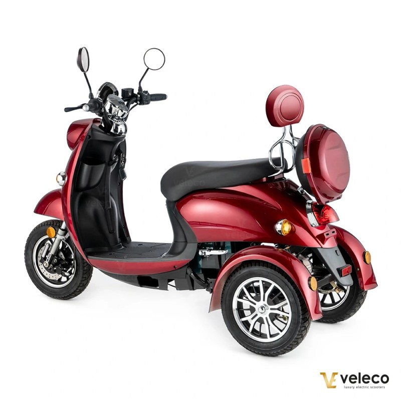 Veleco ZT63 : scooter de mobilité style rétro avec fonctionnalités modernes