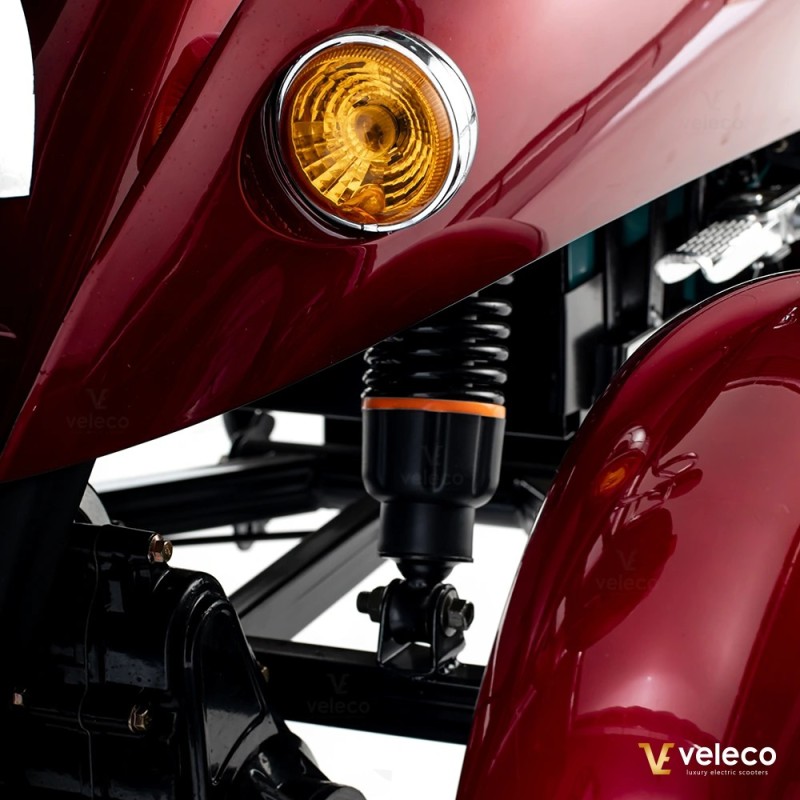 Veleco ZT63 : scooter de mobilité style rétro avec fonctionnalités modernes