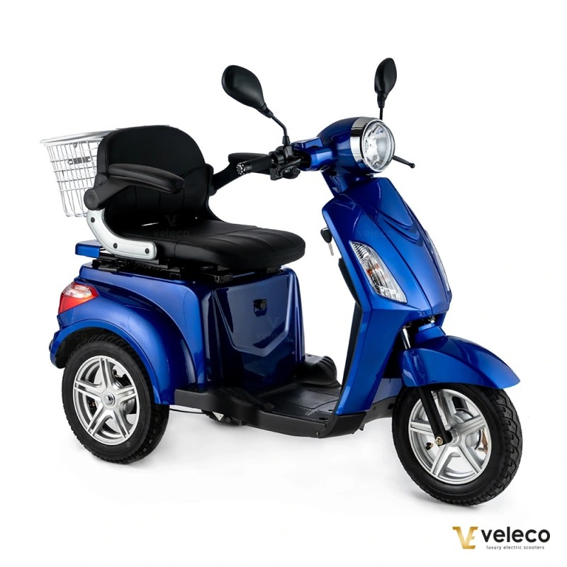Veleco ZT15 : scooter de mobilité 3 roues facile à utiliser