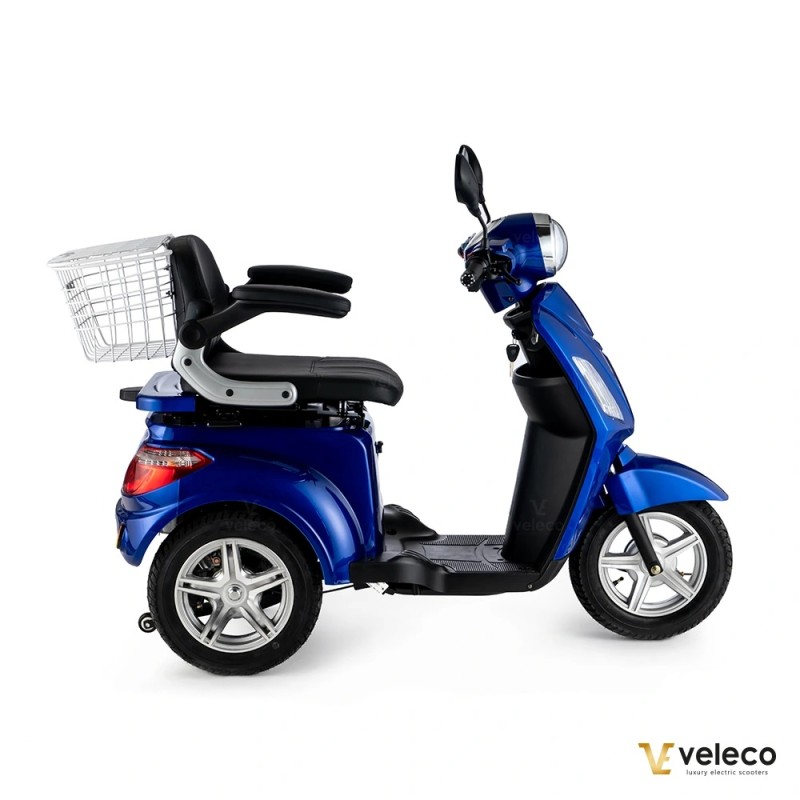 Veleco ZT15 : scooter de mobilité 3 roues facile à utiliser