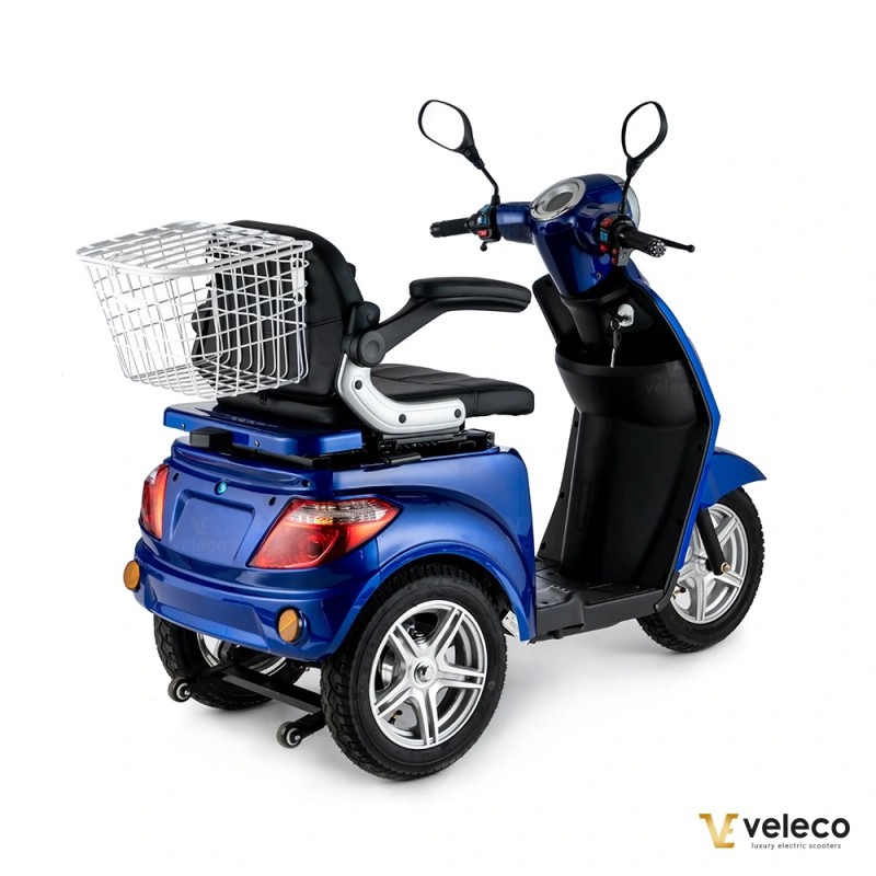 Veleco ZT15 : scooter de mobilité 3 roues facile à utiliser