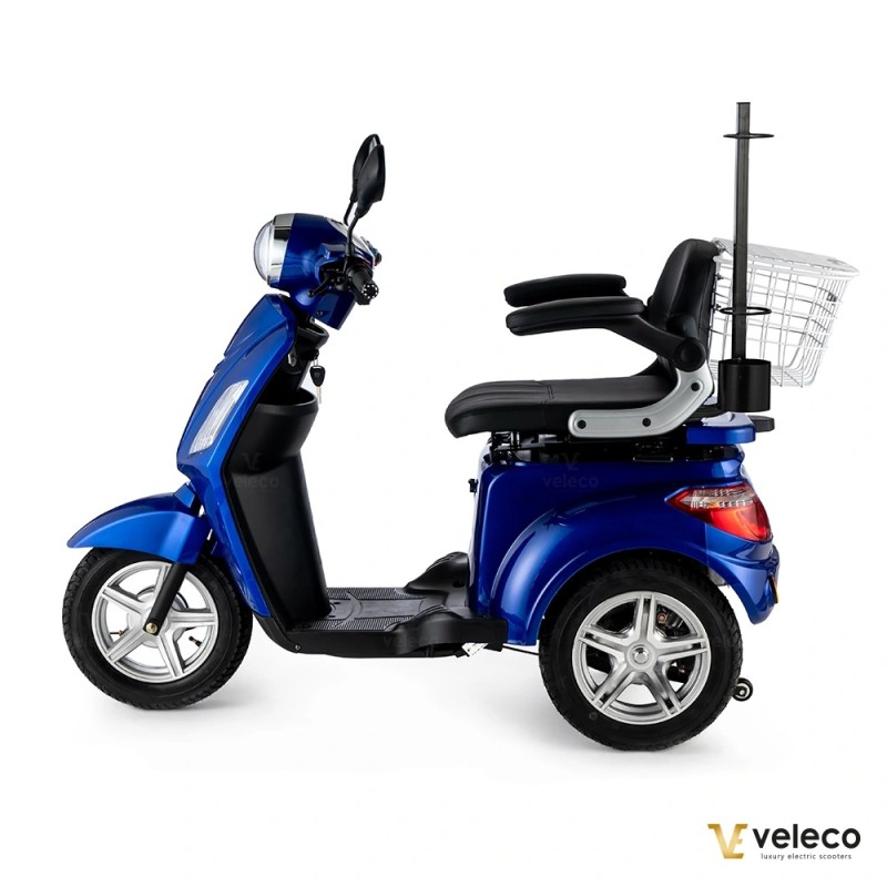 Veleco ZT15 : scooter de mobilité 3 roues facile à utiliser