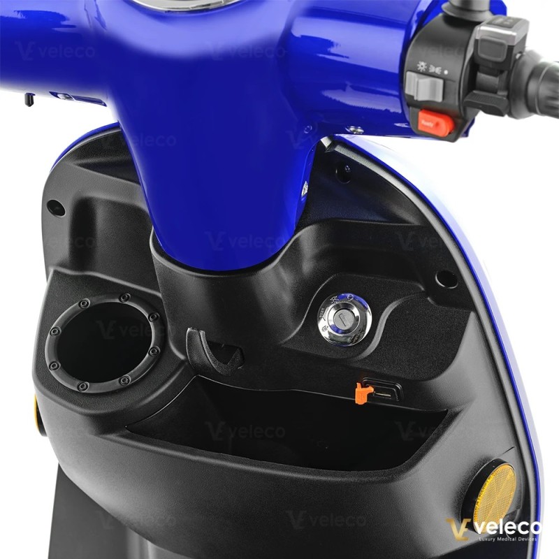 Veleco TURRIS: Dreirad-Mobilitätsroller, LED-Beleuchtung