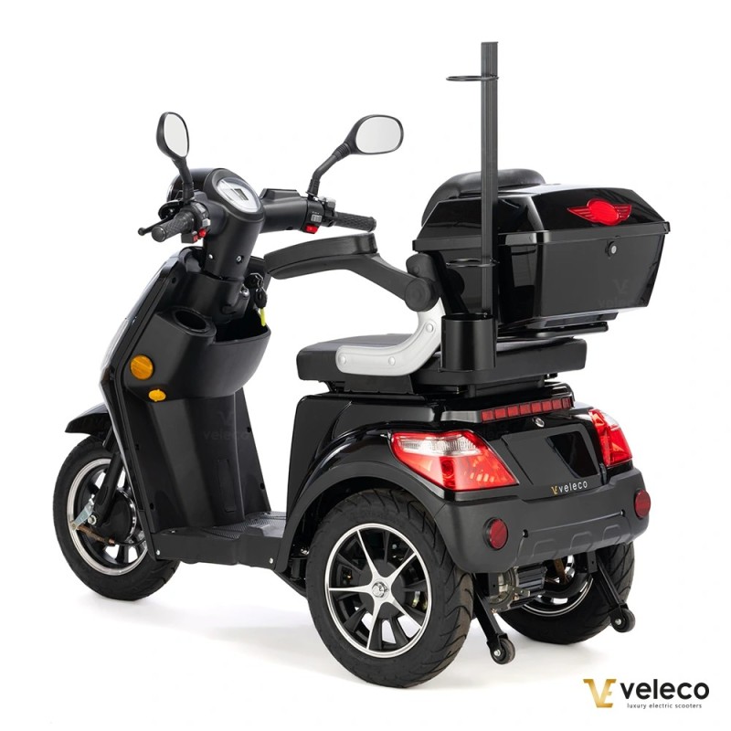 Veleco DRACO: 3-Rad-Mobilitätsroller mit Zusatzausstattung