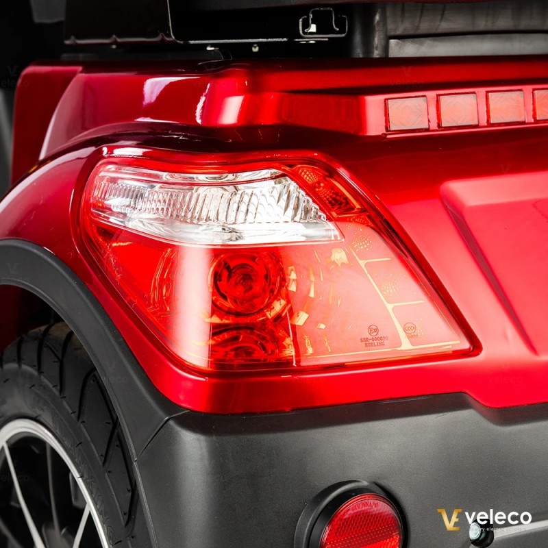 Veleco DRACO: 3-Rad-Mobilitätsroller mit Zusatzausstattung