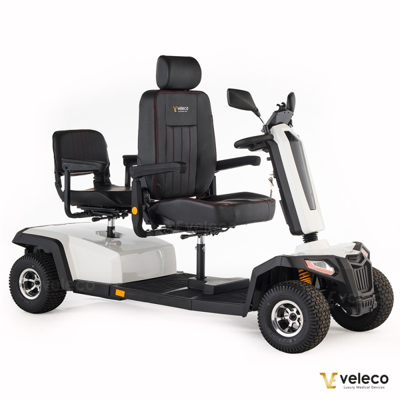 Veleco SHARPY TWIN: mobility scooter with dual seating