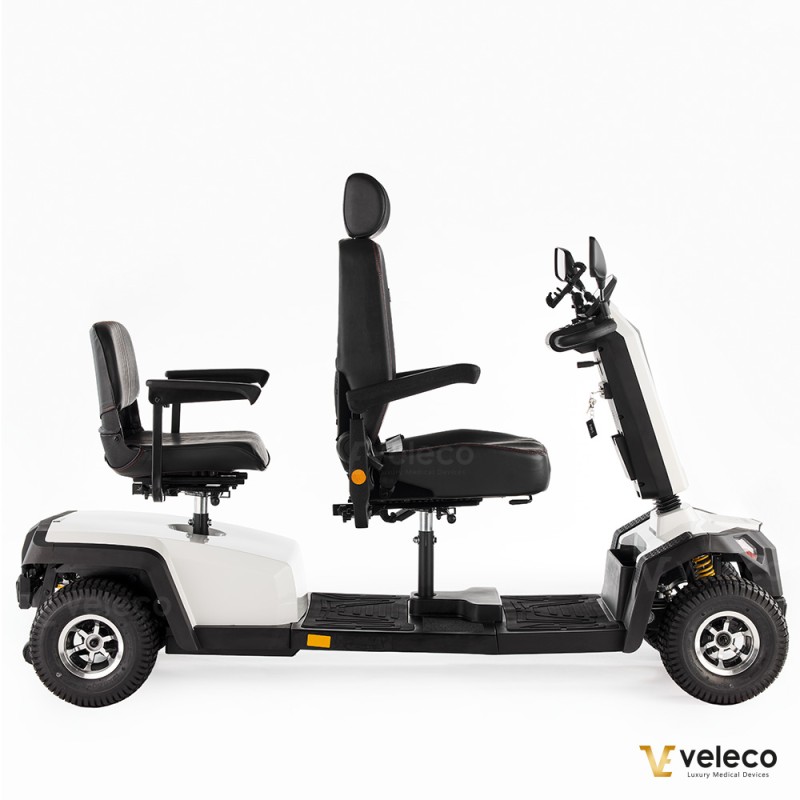 Veleco SHARPY TWIN: mobility scooter with dual seating