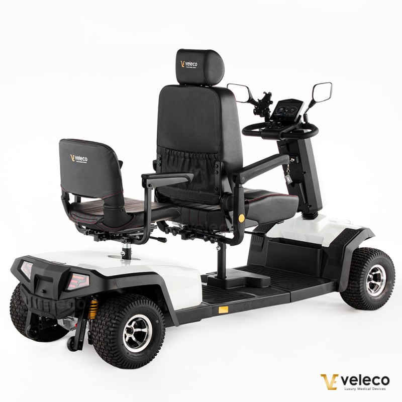 Veleco SHARPY TWIN: mobility scooter with dual seating