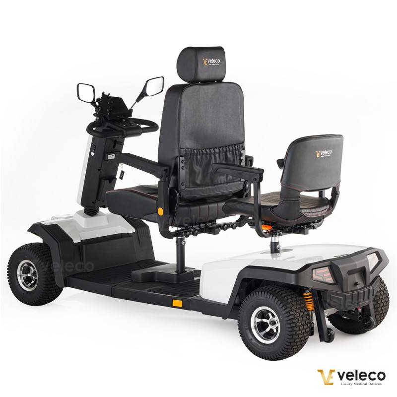 Veleco SHARPY TWIN: mobility scooter with dual seating