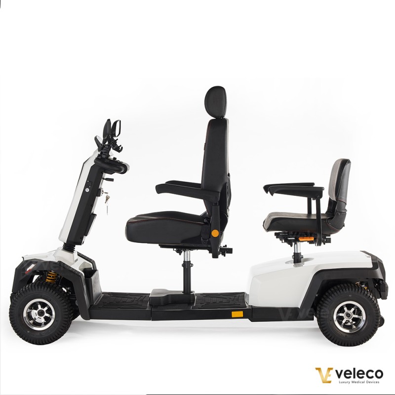 Veleco SHARPY TWIN: mobility scooter with dual seating