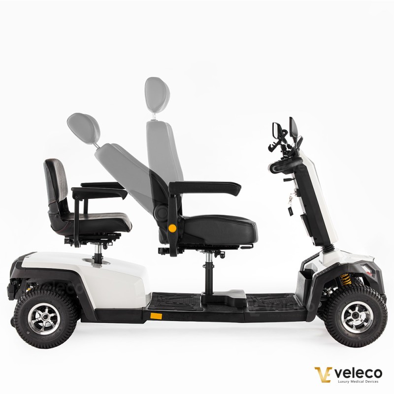 Veleco SHARPY TWIN: mobility scooter with dual seating
