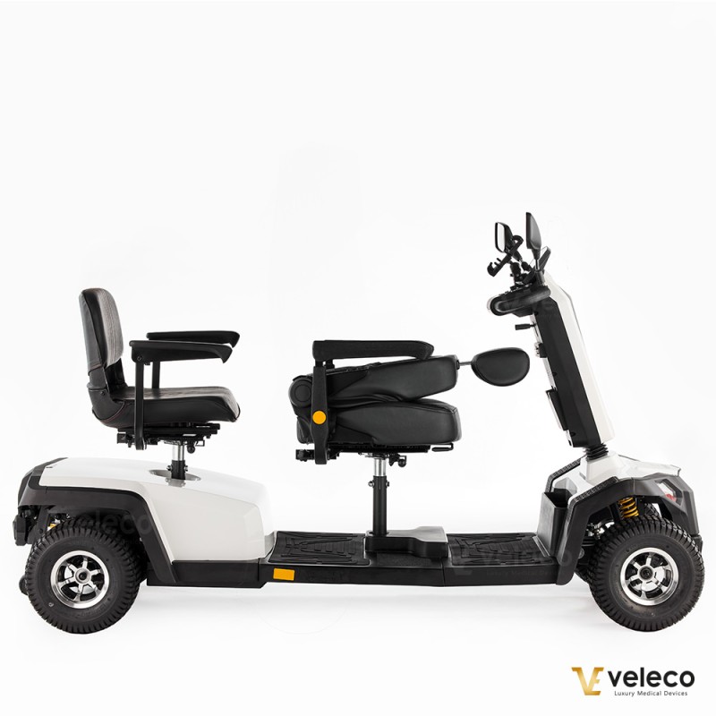 Veleco SHARPY TWIN: mobility scooter with dual seating