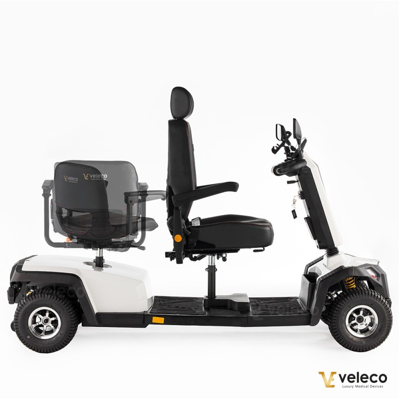 Veleco SHARPY TWIN: mobility scooter with dual seating