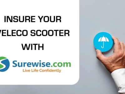 Mobility scooter insurance from Surewise. Insure your vehicle at Velobike.