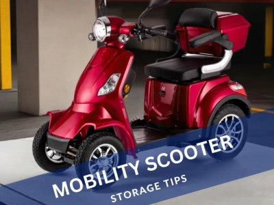 How to store a scooter – mobility scooter storage tips