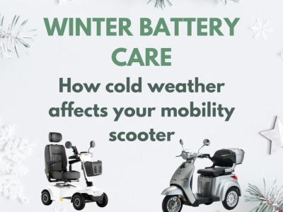 Winter battery care - How cold weather affects your mobility scooter