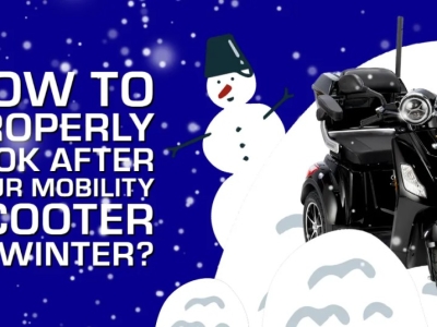 How to look after your mobility scooter in Winter?